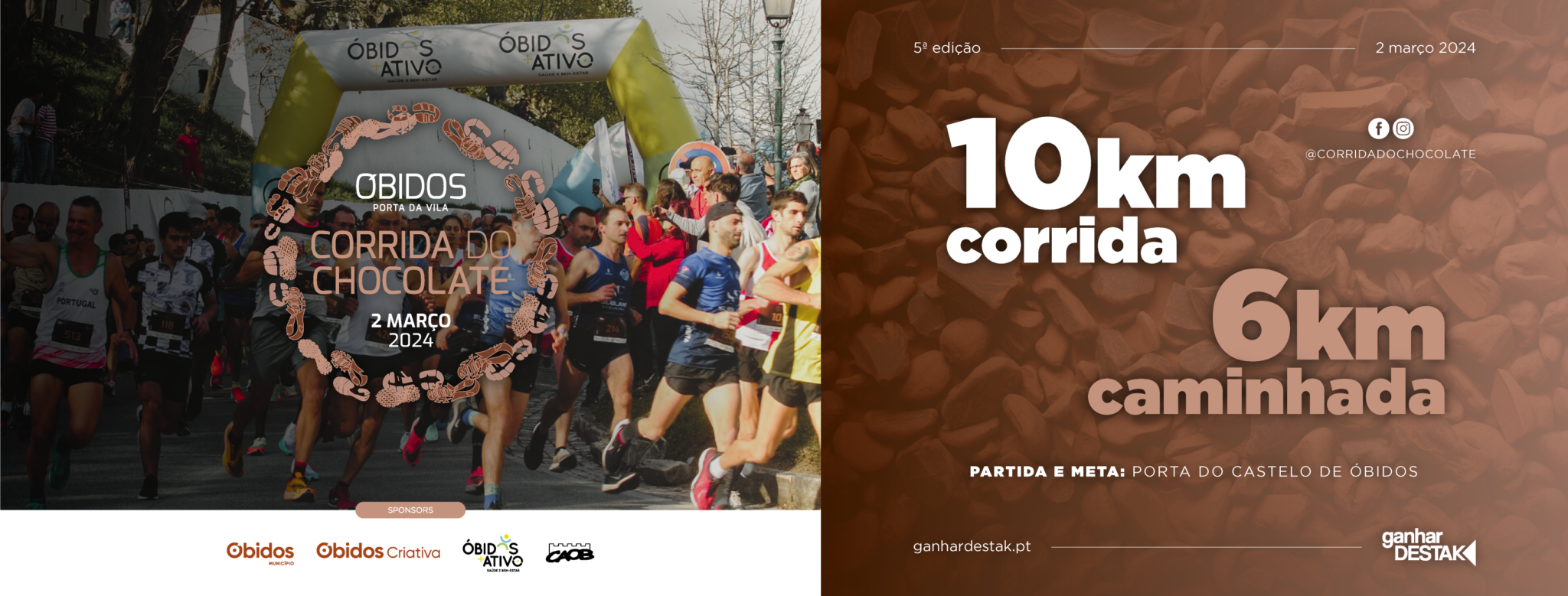 V Corrida do Chocolate GanharDestak